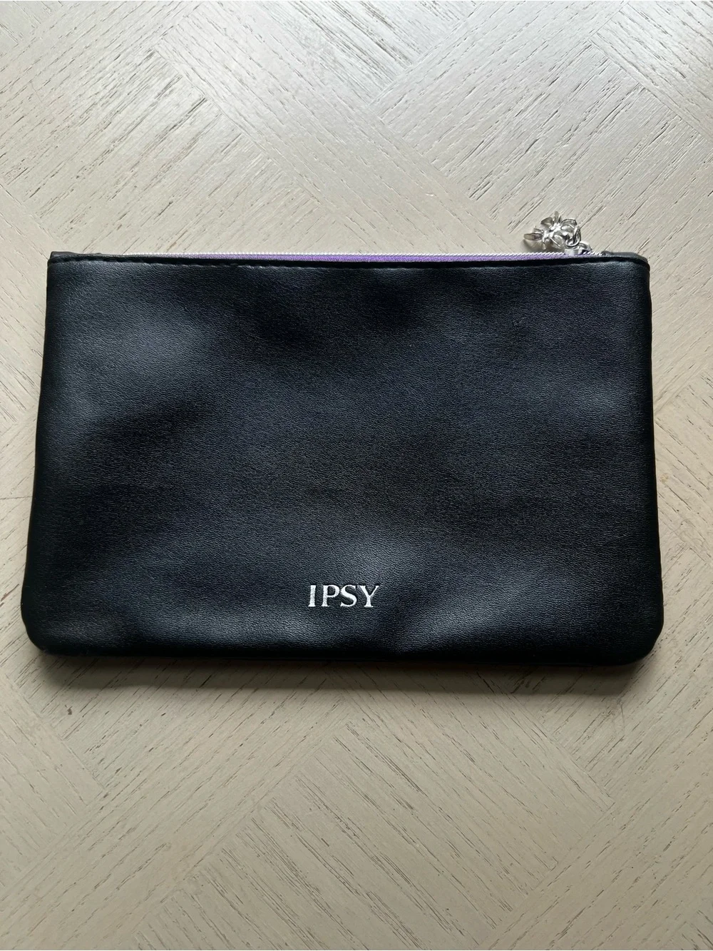 Ipsy Halloween Glam Bag Black & Purple with Spider Web